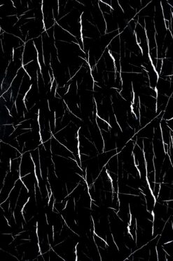 Panou decorativ, imitatie marmura TOROS BLACK 122 x 270 cm