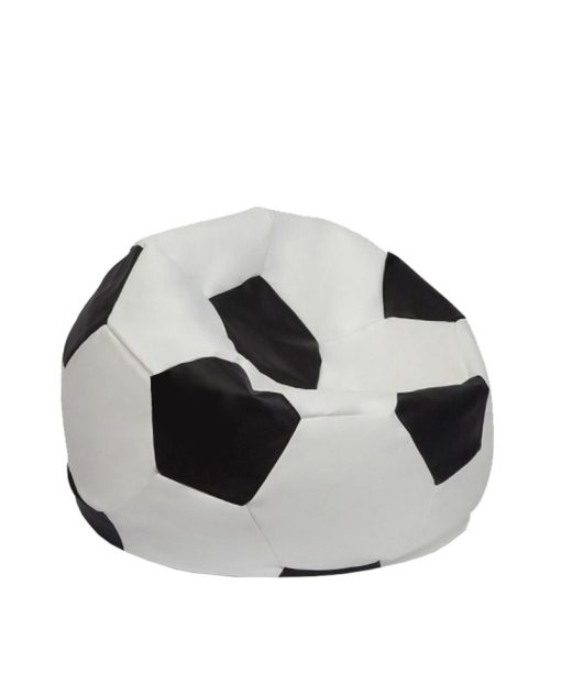 Garden Bean Bag – Pouf Fotbal Copii – Negru, Alb