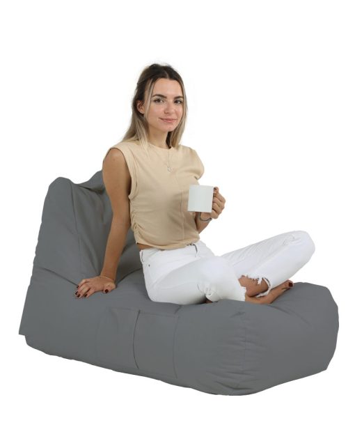 Garden Bean Bag – Trendy Comfort Bed Pouf – Fume