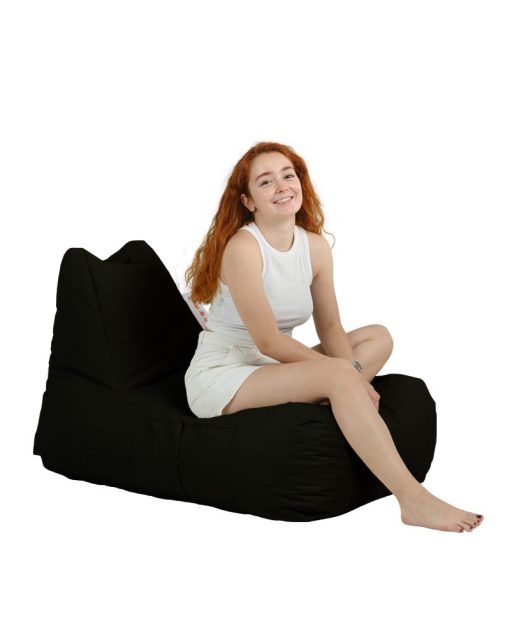 Garden Bean Bag – Trendy Comfort Bed Pouf – Negru