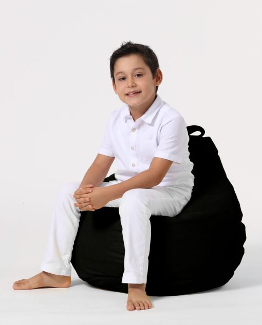 Garden Bean Bag – Premium Copii – Negru