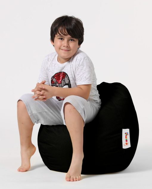 Garden Bean Bag – Premium Copii – Negru