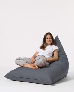 Garden Bean Bag – Pouf Pyramid Big Bed – Fume