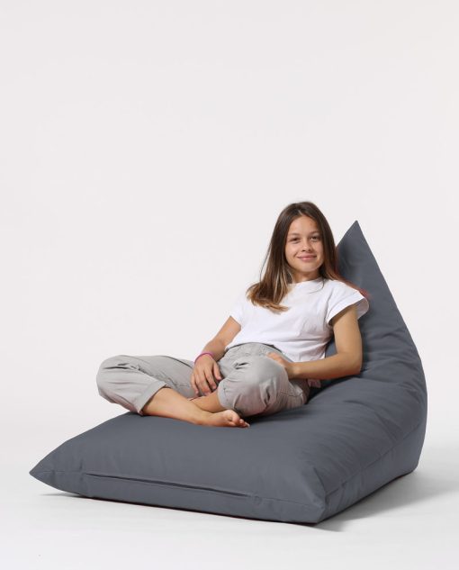 Garden Bean Bag – Pouf Pyramid Big Bed – Fume