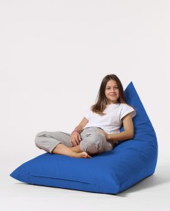 Garden Bean Bag – Pouf Pyramid Big Bed – Albastru