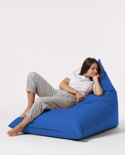 Garden Bean Bag – Pouf Pyramid Big Bed – Albastru