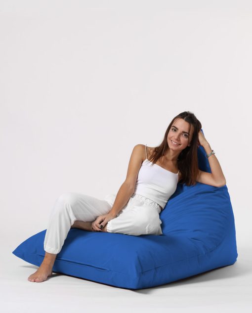 Garden Bean Bag – Pouf Pyramid Big Bed – Albastru