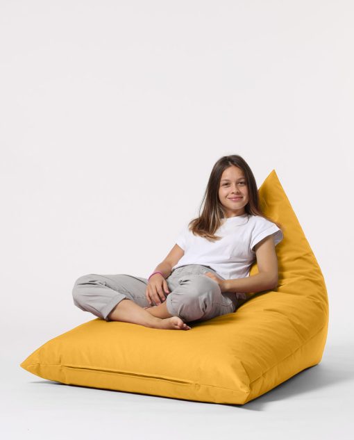 Garden Bean Bag – Pouf Pyramid Big Bed – Galben