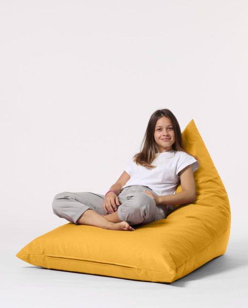 Garden Bean Bag – Pouf Pyramid Big Bed – Galben