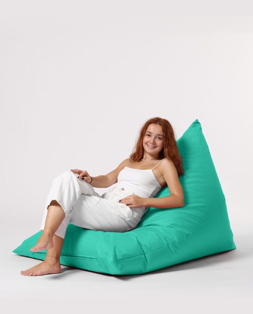 Garden Bean Bag – Pouf Pyramid Big Bed – Turcoaz