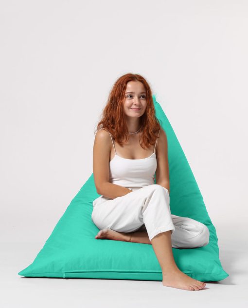 Garden Bean Bag – Pouf Pyramid Big Bed – Turcoaz