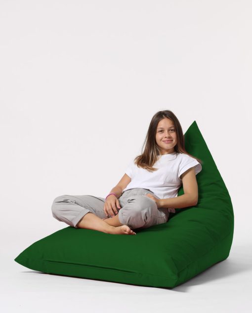 Garden Bean Bag – Pouf Pyramid Big Bed – Verde