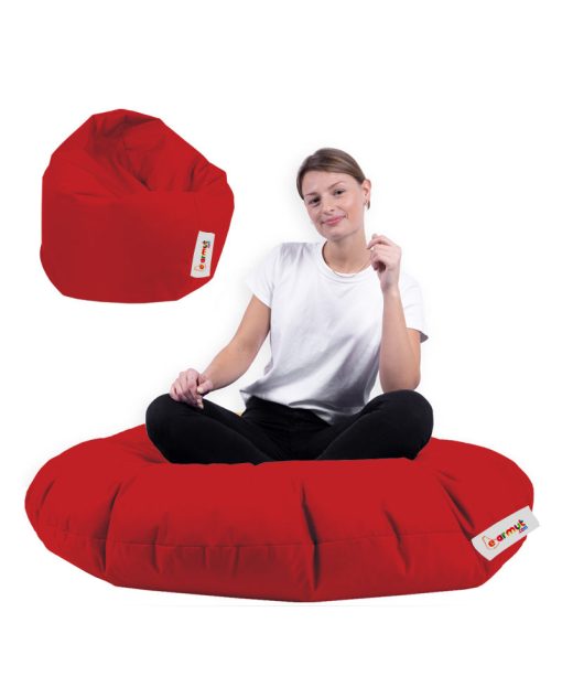 Garden Bean Bag – Iyzi 100 Cushion Pouf – Ro?u