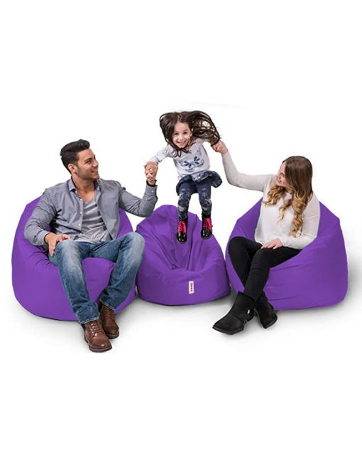 Garden Bean Bag – Iyzi 100 Cushion Pouf – Mov