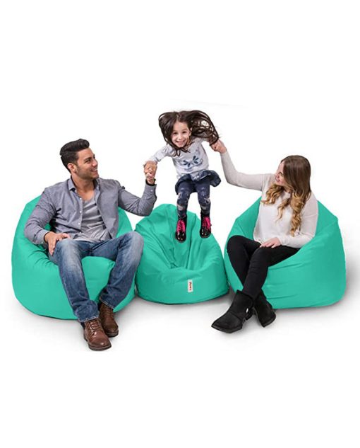 Garden Bean Bag – Iyzi 100 Cushion Pouf – Turcoaz