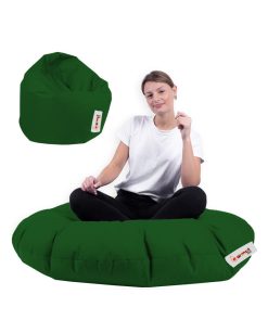 Garden Bean Bag – Iyzi 100 Cushion Pouf – Verde