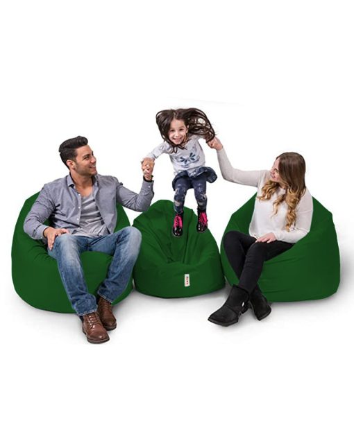 Garden Bean Bag – Iyzi 100 Cushion Pouf – Verde