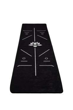 Covor Yoga – Bikram – Negru