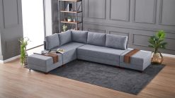 Corner Sofa-Bed – Fly Corner Sofa Bed Left – Grey