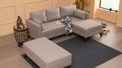 Coltar-Canapea – Bella Corner Sofa Right 2 – Crem