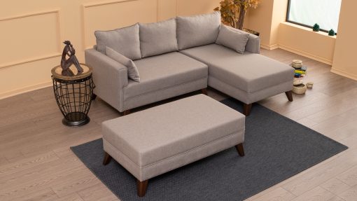 Coltar-Canapea – Bella Corner Sofa Right 2 – Crem