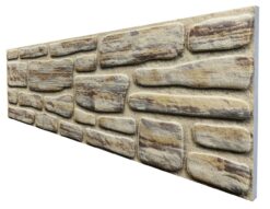 Panou de perete din polistiren cu aspect de piatră S660-203