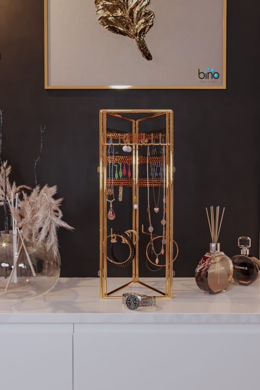 Organizator stand de bijuterii – 3’lü Takı Standı