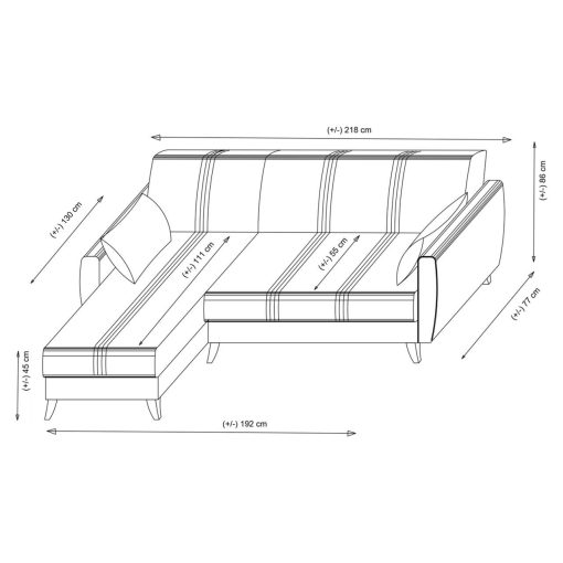 Canapea Pat Coltar – Zaden – G...