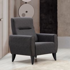 Wing Chair – Minar – Gri Inchis