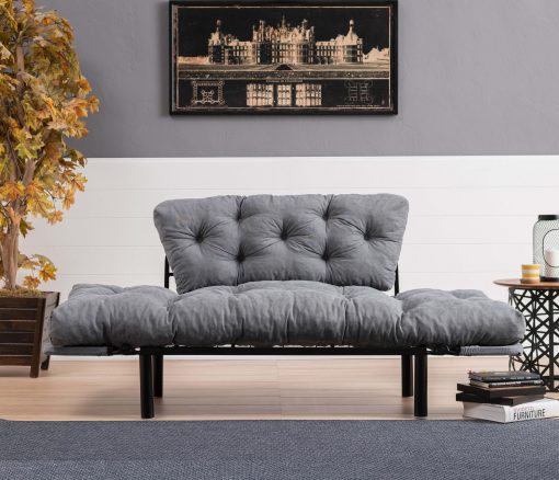 2-Seat Sofa-Bed – Nitta – Grey